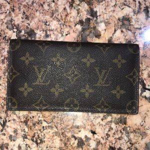 Vintage Louis Vuitton Checkbook